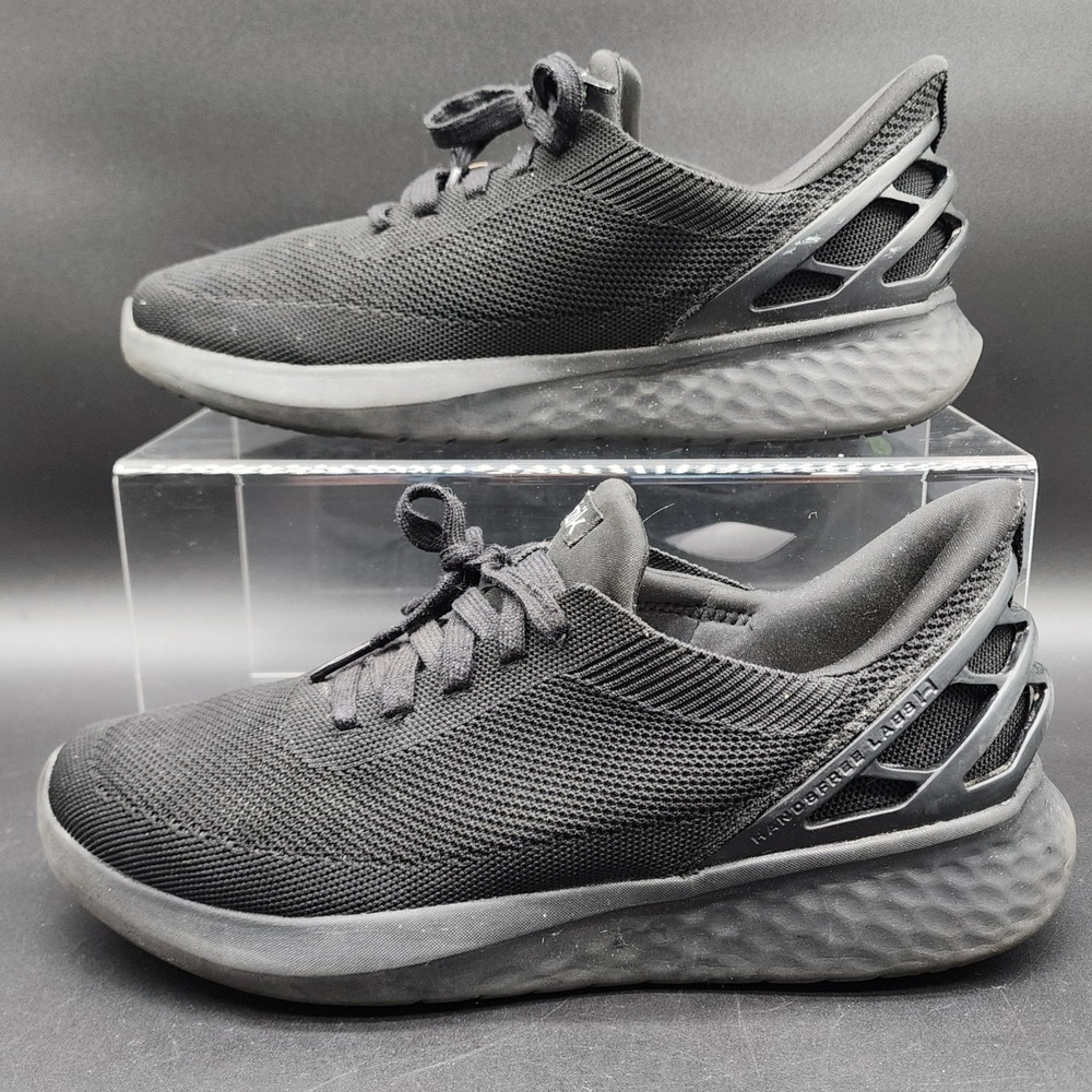 Kizik 10 Black Athens Hands Free Slip On Sneakers Comfortcore Walking Shoes Men